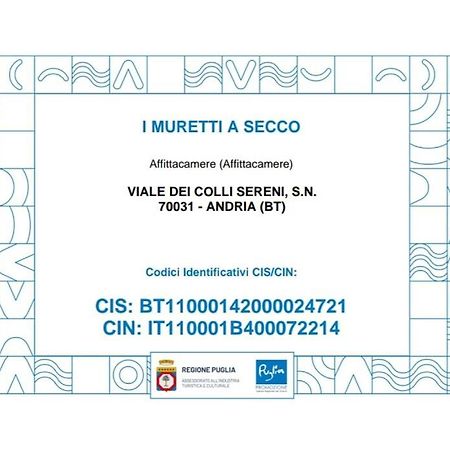 I Muretti A Secco B&B 蒙特堡 外观 照片